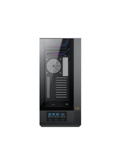 Xigmatek Vision Pro EATX, U3x2 & Type C, 3PCS TG, 1PC G24A+7PCS G24A Reverse+ARGB LED Fan Control Panel | Black  - Image 4