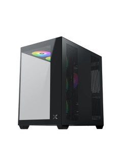 Aqua V Air Steel Mid-Tower Gaming Case | Black - pnsku/N70146732V/45/_/1738061518/211668ee-deff-42e1-967a-4e77c78fa3c0