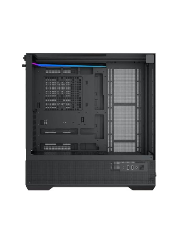 Xigmatek - Vision EATX, U3x2 & Type C, 3PCS TG, 1PC G24A+7PCS G24A Reverse+ARGB LED Fan Control Panel | Black - Image 1
