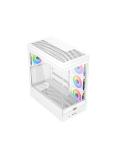 Xigmatek Meta Arctic Steel Tower , E-ATX, 3.5'' HDD Cage, 2.5'' SSD Case | White  - Image 3