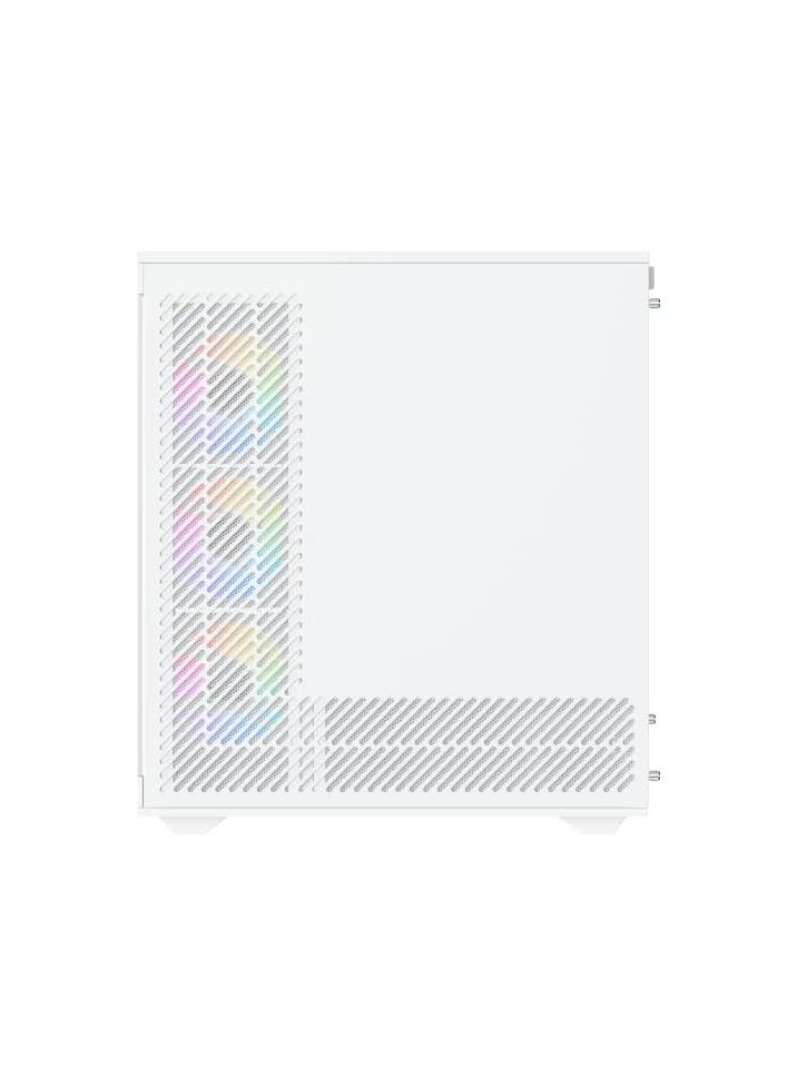 Xigmatek - Meta Arctic Steel Tower , E-ATX, 3.5'' HDD Cage, 2.5'' SSD Case | White - Image 1