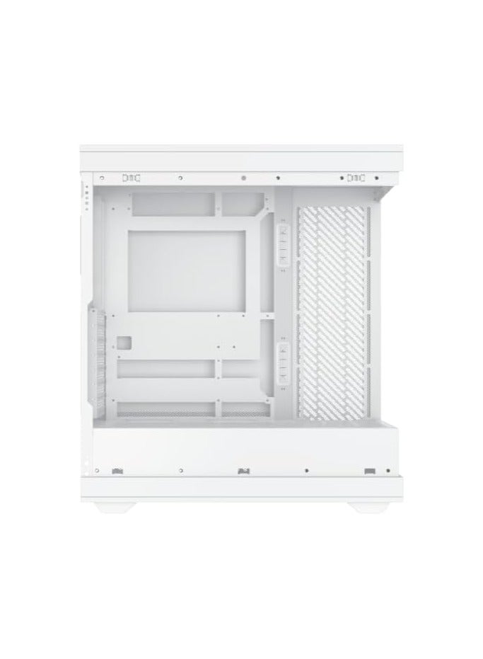 Xigmatek - Meta Arctic Steel Tower , E-ATX, 3.5'' HDD Cage, 2.5'' SSD Case | White - Image 1
