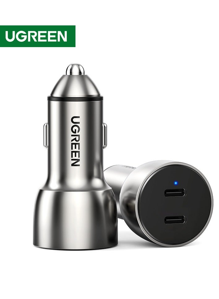 Ugreen USB-C PD Fast Car Charger 50W Grey  - Image 3
