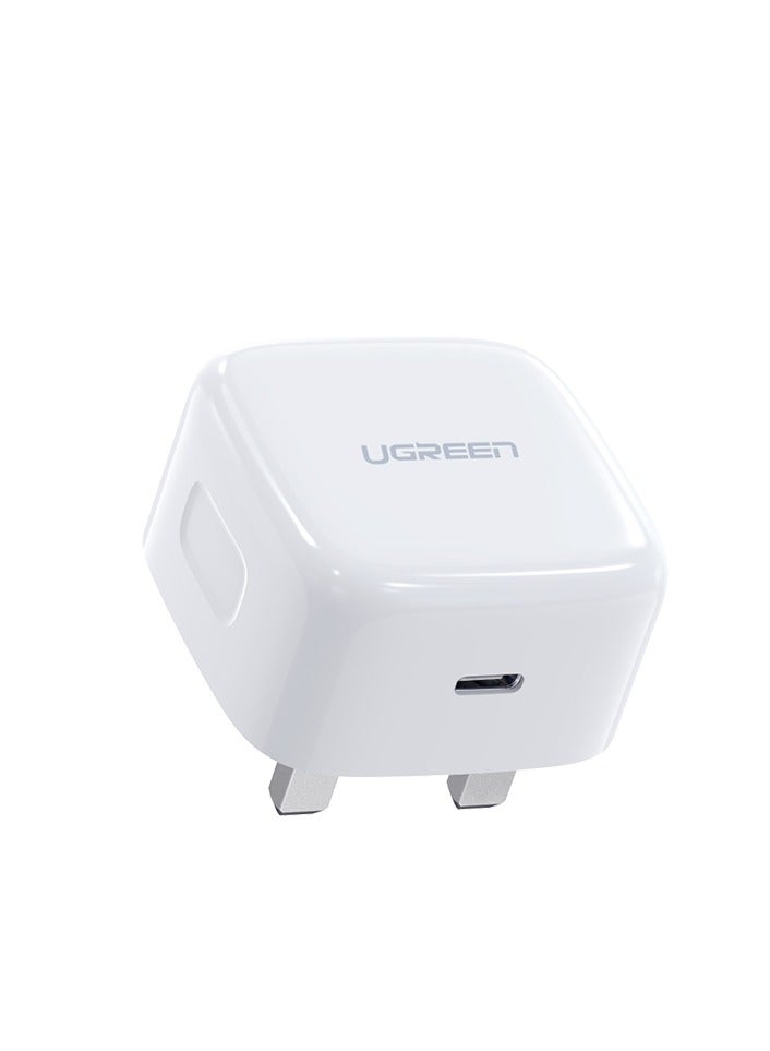 يو جرين PD Fast Charger 20W UK - White  - Image 1