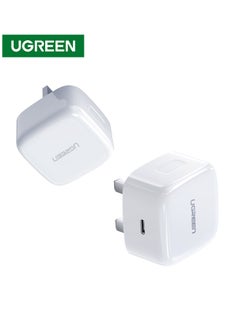 يو جرين PD Fast Charger 20W UK - White  - Image 2