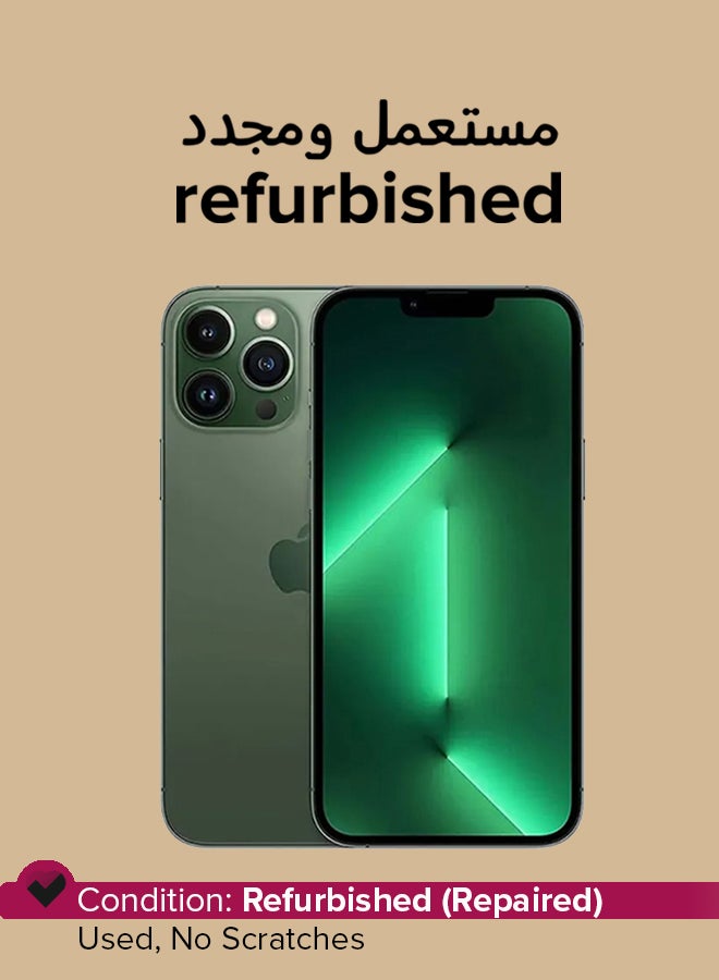 Apple Refurbished - iPhone 13 Pro Max 1TB Alpine Green 5G With Facetime  - Image 1