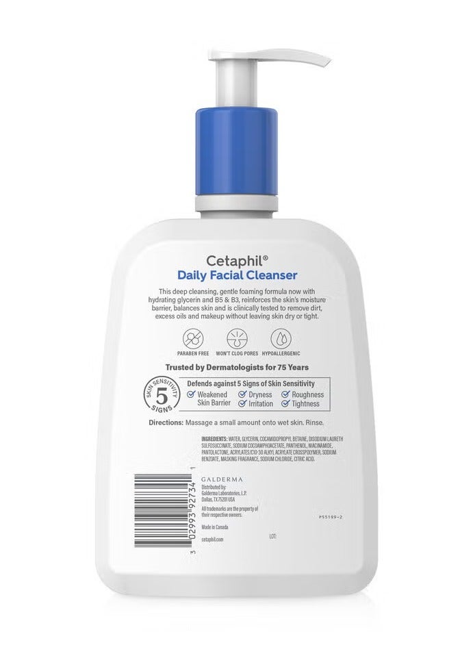 سيتافيل Daily Facial Cleanser 473ml - Image 2
