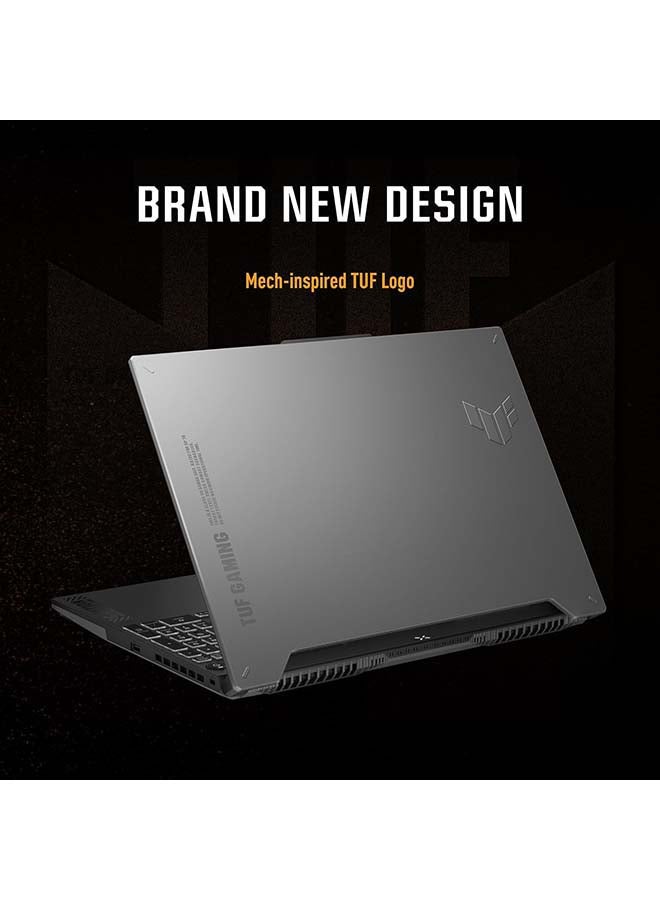 ASUS - TUF Gaming F15 15.6-Inch Display, Core i7-13620H Processor/16GB RAM/1TB SSD/6GB Nvidia GeForce RTX 4050 Graphics/Windows 11 Home English/Arabic Jaeger Gray - Image 1