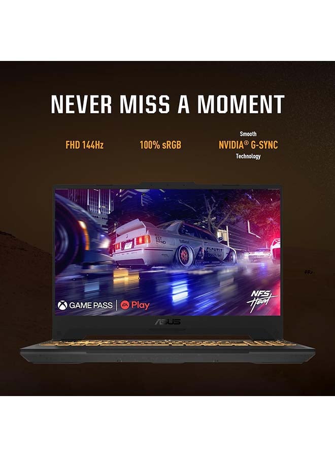 ASUS - TUF Gaming F15 15.6-Inch Display, Core i7-13620H Processor/16GB RAM/1TB SSD/6GB Nvidia GeForce RTX 4050 Graphics/Windows 11 Home English/Arabic Jaeger Gray - Image 1