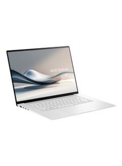 Zenbook S 16 OLED AI Laptop With 16-Inch Display,  AMD Ryzen AI R9-HX370 Processor/32GB RAM/2TB SSD/Intel UHD Graphics/Windows 11 Home with Copilot Key English/Arabic Scandinavian White (Upgraded Version) - pnsku/N70146824V/45/_/1738069578/0eec9b6c-74ac-47a8-8e91-9784ecd61067