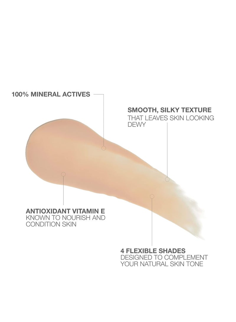 نيوتروجينا Neutrogena Purescreen+ Tinted Sunscreen for Face with SPF 30, Broad Spectrum Mineral Sunscreen with Zinc Oxide and Vitamin E, Water Resistant, Fragrance Free, Light, 1.1 fl oz 32 mlml - Image 4