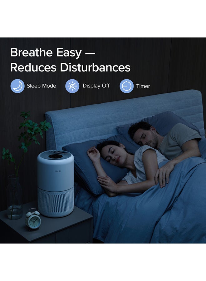 LEVOIT - Air Purifier for Home Allergies Pets Hair in Bedroom, Covers Up to 40 m² for Home Medium Room, Powered by 33W, 3-in-1 Filter, Remove Dust Smoke Pollutants Odor CORE-300 White - Image 1