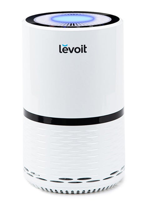 Air Purifiers for Home, High Efficient Filter for Dust and Pollen in Bedroom, Filtration System Odor Eliminators for Office with Optional Night Light LV-H132 White