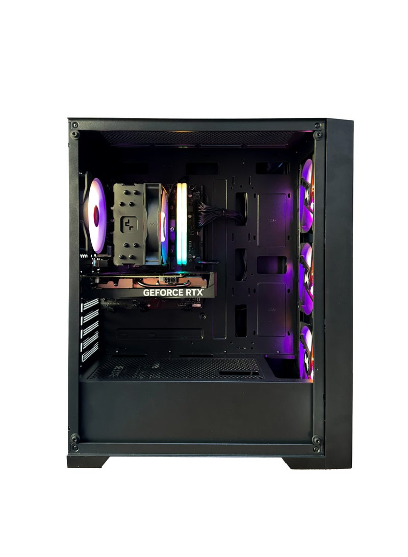 ام اي اكسايت - Gaming PC PRO Core i7 13700F Processor/ Nivida GeForce RTX 4060 Graphics/16GB RAM DDR4/1000GB SSD/Windows 11 Pro Black - Image 1