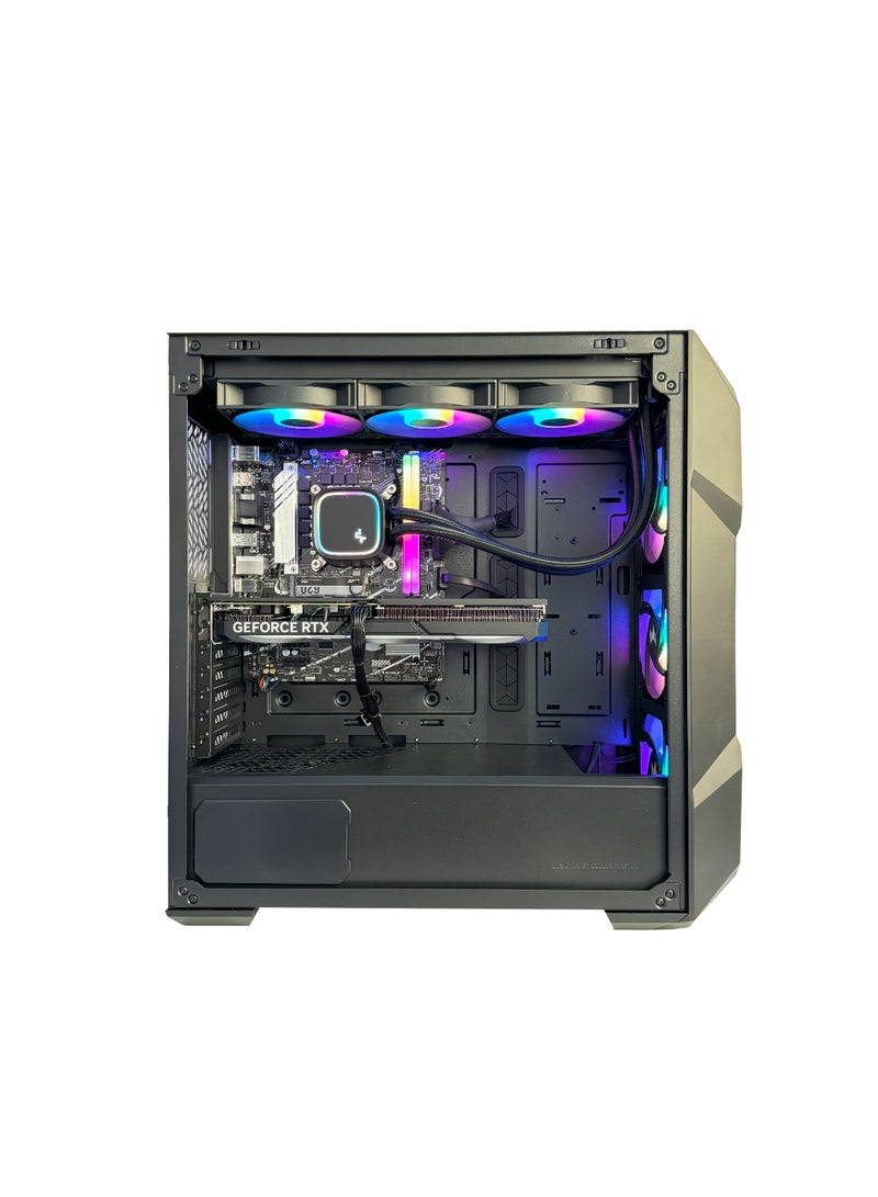 ام اي اكسايت Gaming PC BEAST Core i5 14400F Processor/ Nivida GeForce RTX 4060 Ti Graphics/ 32GB RAM DDR5/1000GB SSD/ Windows 11 Pro Black - Image 2