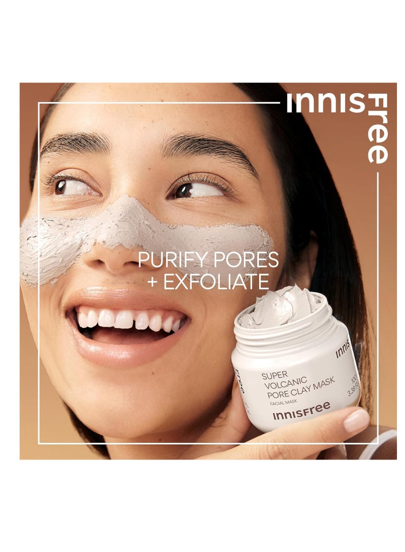 إنِّسفري Super Volcanic Pore Clay Mask 100mlml  - Image 4