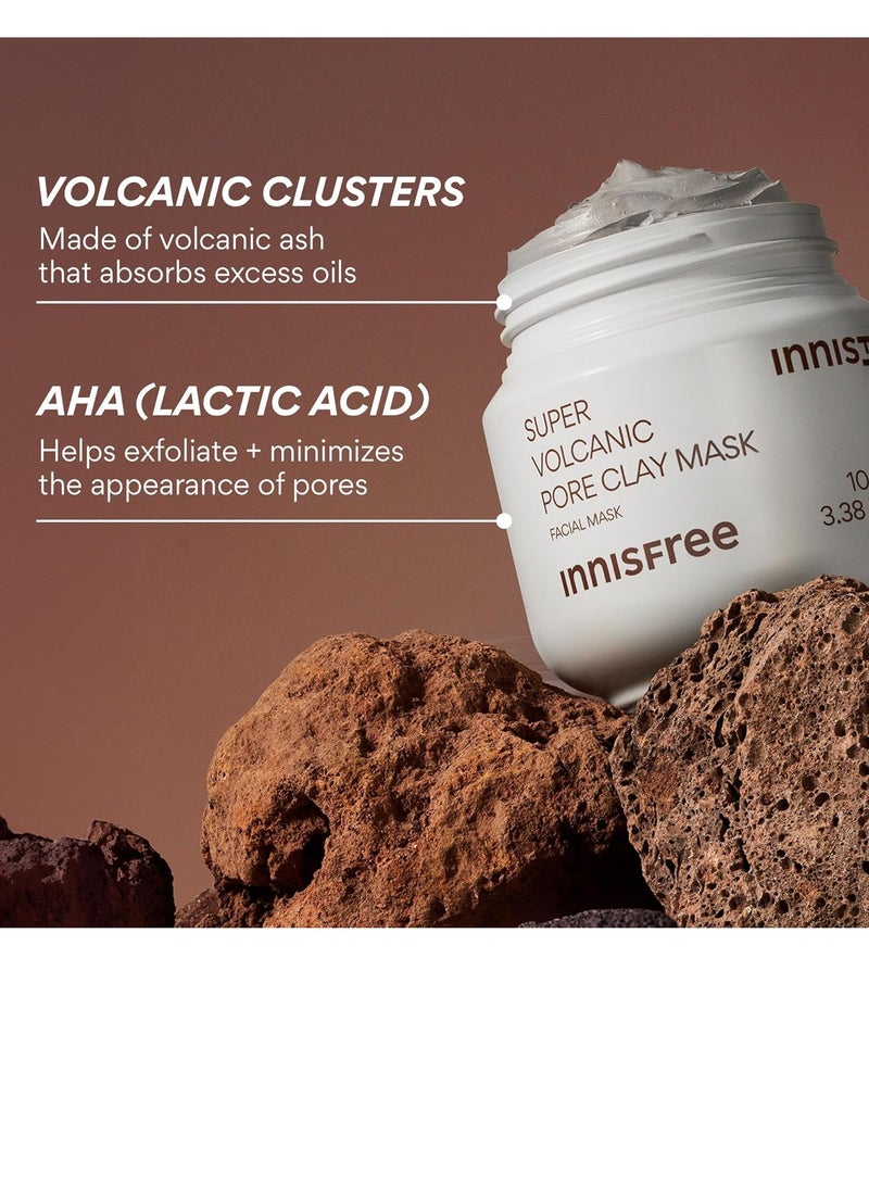 إنِّسفري Super Volcanic Pore Clay Mask 100mlml  - Image 3