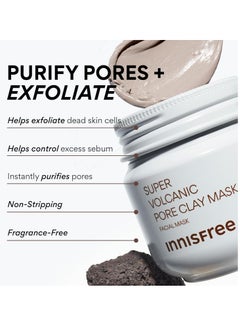 innisfree Super Volcanic Pore Clay Mask 100mlml  - Image 5