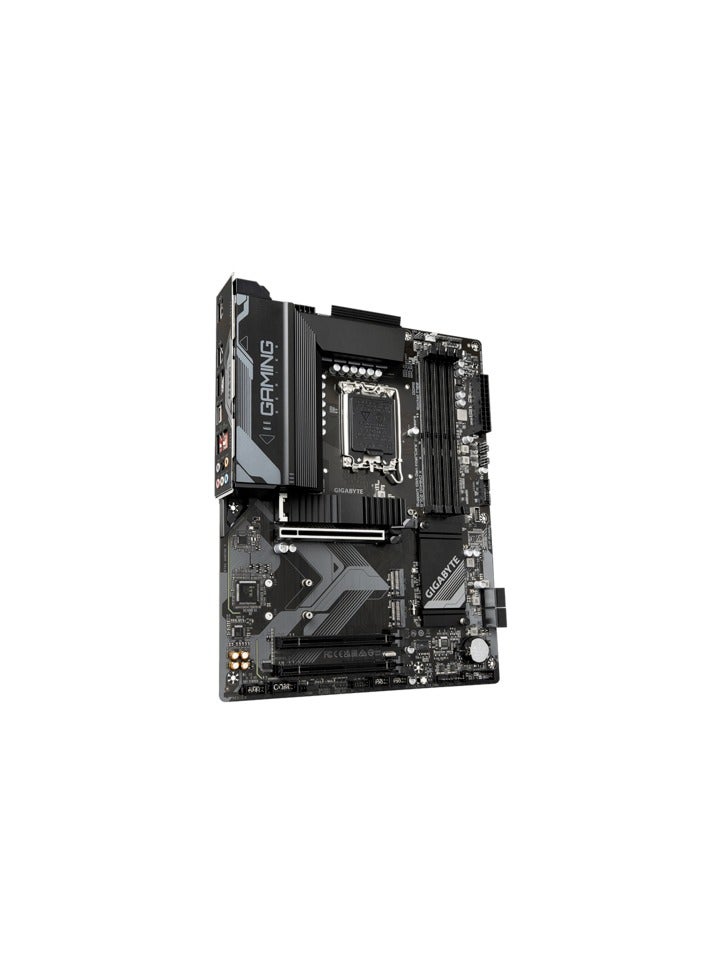 The Gigabyte B760 GAMING X DDR4 motherboard designed for 12th and 13th generation Intel Core hybrid processors is ideal for building a cost effective gaming system. black