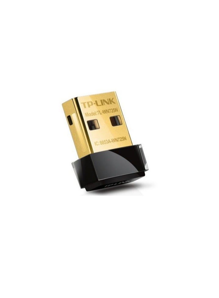 تي بي لينك TP-Link TL-WN725N 150Mbps Nano USB Adapter – Small Size, Big Performance – Effortless Connectivity – Speed in a Tiny Package – Connectivity Anywhere Black - Image 2