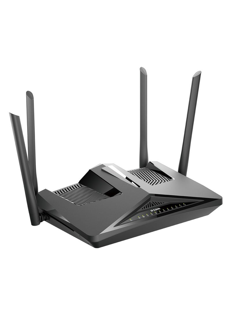 Dual Band Wireless AX1800 VDSL2 / ADSL2+ Modem Router with VOIP Black
