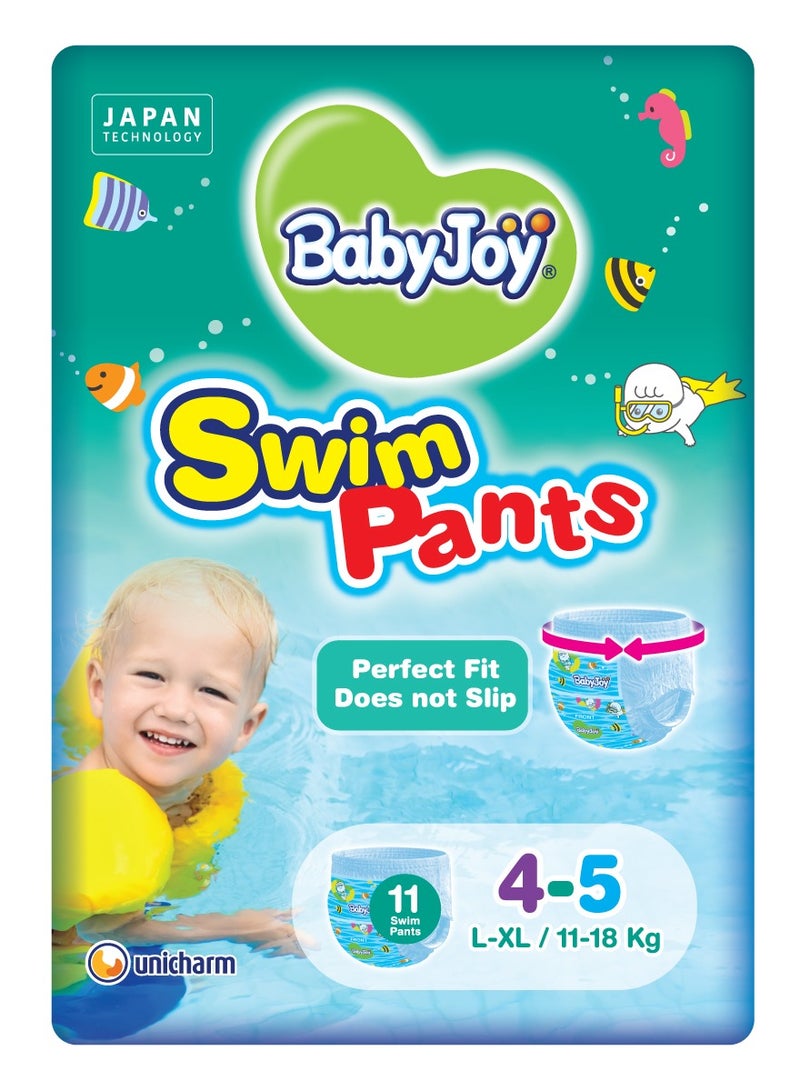 بيبي جوي Diaper Pants Size 4-5 (11-18 Kg), Pack Of 11  - Image 1