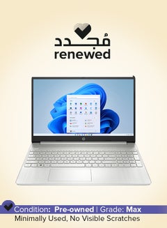 إتش بي Renewed - 15 DY Laptop With 15.6-Inch Display,Intel Core i7/Quad Core/12th Gen/16GB RAM/1TB SSD/Intel Iris Plus Graphics/Windows 11 English/Arabic Silver  - Image 1