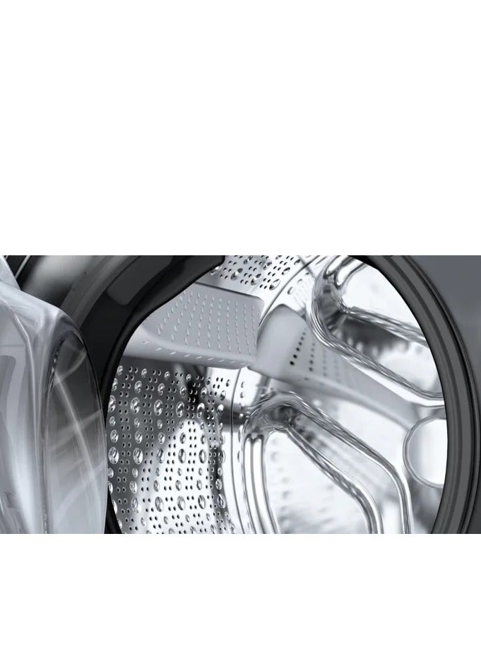 BOSCH Series 4 Washing Machine 10 kg 15 Programmes Front Loader - Eco Silence Drive 1400 RPM 10 kg WGA254ZREG Dark Grey  - Image 4