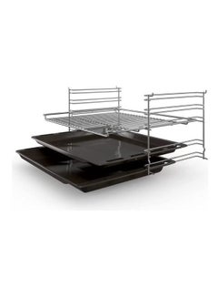 BOSCH Series 2 Built-In Oven 60 cm, 66L Capacity, 5 Heating Modes, Fast Preheat- Stainless Steel HBF011BR0Q Silver  - Image 4