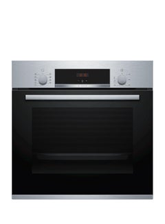 BOSCH Series 4 Built-In Oven 60 cm, 66L Capacity, 8 Heating Modes, Fast Preheat - Stainless Steel ( HBJ534ES0 ) HBJ534ES0 Silver  - Image 1