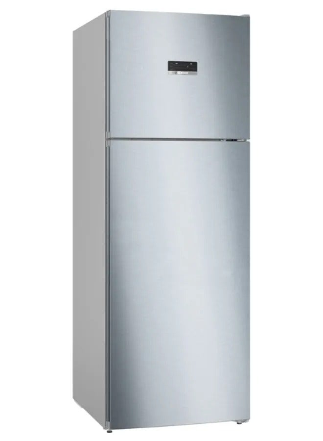 BOSCH - Series 4 No Frost Refrigerator , 522L Capacity, Anti-Fingerprint, SuperCooling & SuperFreezing, VitaFresh - Silver ( KDN56XI3E8 ) 522 L KDN56XI3E8 Silver - Image 1