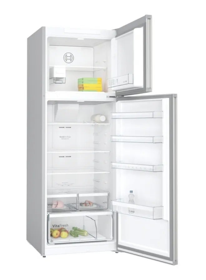 BOSCH - Series 4 No Frost Refrigerator , 522L Capacity, Anti-Fingerprint, SuperCooling & SuperFreezing, VitaFresh - Silver ( KDN56XI3E8 ) 522 L KDN56XI3E8 Silver - Image 1