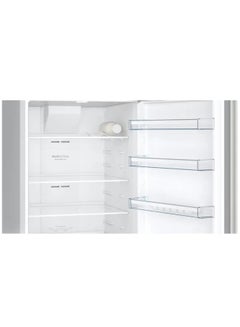 BOSCH Series 4 No Frost Refrigerator , 522L Capacity, Anti-Fingerprint, SuperCooling & SuperFreezing, VitaFresh - Silver ( KDN56XI3E8 ) 522 L KDN56XI3E8 Silver  - Image 4