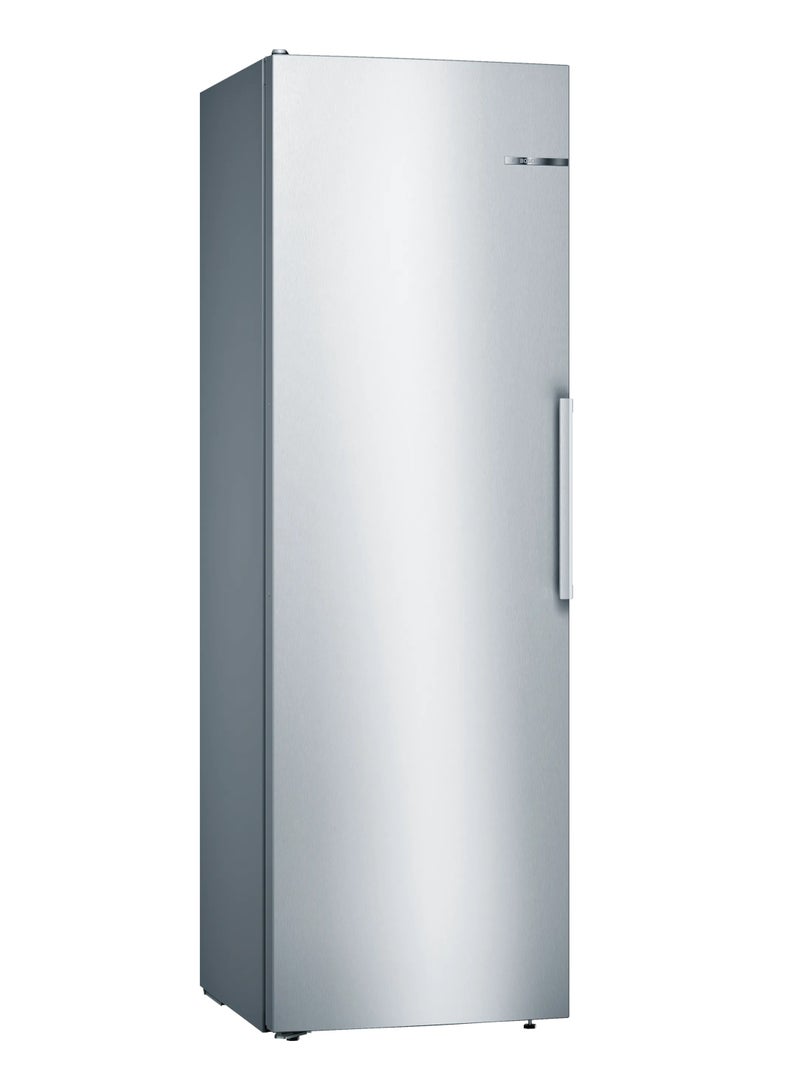 BOSCH Series 4 Free-Standing Refrigerator, 346L Capacity, VitaFresh, SuperCooling, Intelligent Inverter Technology - Stainless Steel ( KSV36VL30U ) KSV36VL30U Stainless Steel - Image 1