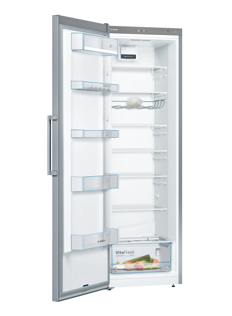 BOSCH Series 4 Free-Standing Refrigerator, 346L Capacity, VitaFresh, SuperCooling, Intelligent Inverter Technology - Stainless Steel ( KSV36VL30U ) KSV36VL30U Stainless Steel - Image 2