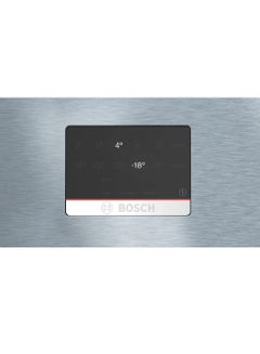 BOSCH Series 6 Freestanding Refrigerator with Bottom Freezer, 631L Capacity, VitaFresh XXL, SuperCooling, Stainless Steel with anti-fingerprint KGB86CIE0N Silver  - Image 4