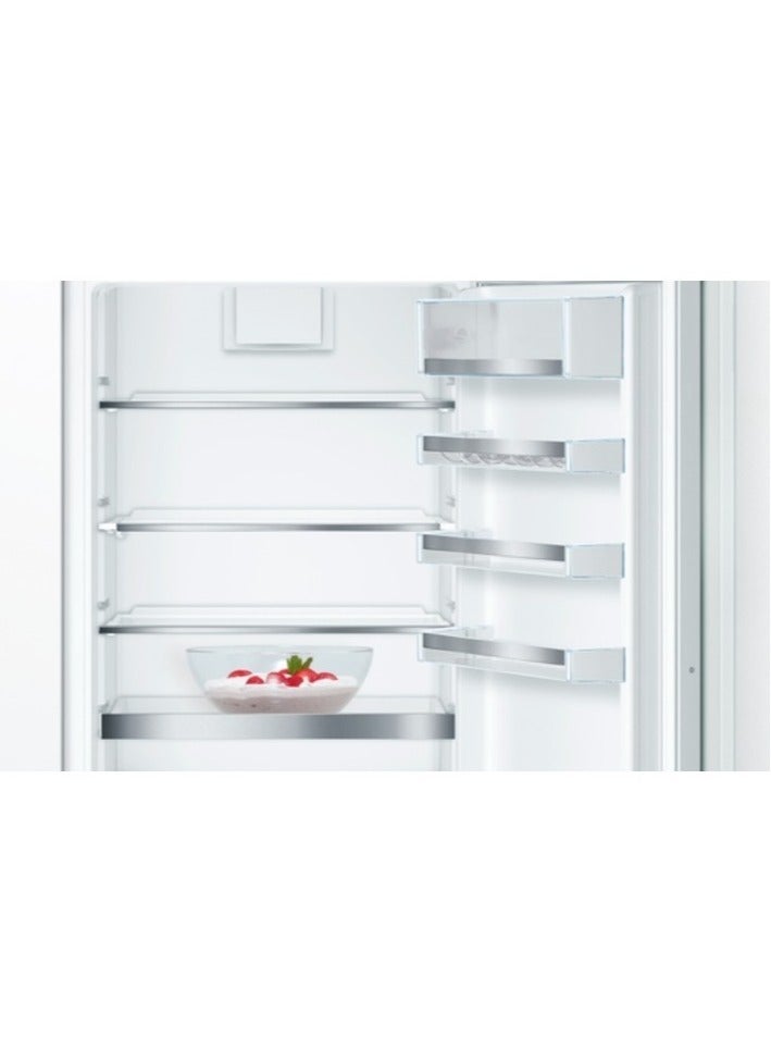 BOSCH - Series 6 Built-In Refrigerator with Bottom Freezer, 254 Liters, Fast Cooling, Humidity Control KIN86AF3M8 white - Image 1