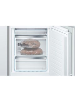 BOSCH Series 6 Built-In Refrigerator with Bottom Freezer, 254 Liters, Fast Cooling, Humidity Control KIN86AF3M8 white  - Image 3
