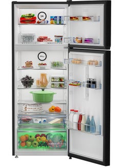 Beko No-Frost Dual Cooling Refrigerator - 406 Litres - Pro Smart Inverter Compressor - Top Freezer - Black - RDNE455M20XBIDEGB 406 L RDNE455M20XBIDEGB Black  - Image 4