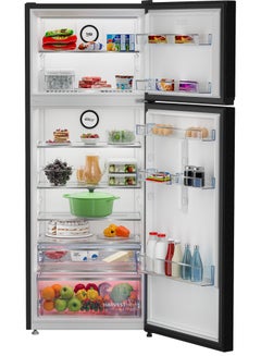 Beko No-Frost Dual Cooling Refrigerator - 406 Litres - Pro Smart Inverter Compressor - Top Freezer - Black - RDNE455M20XBIDEGB 406 L RDNE455M20XBIDEGB Black  - Image 5