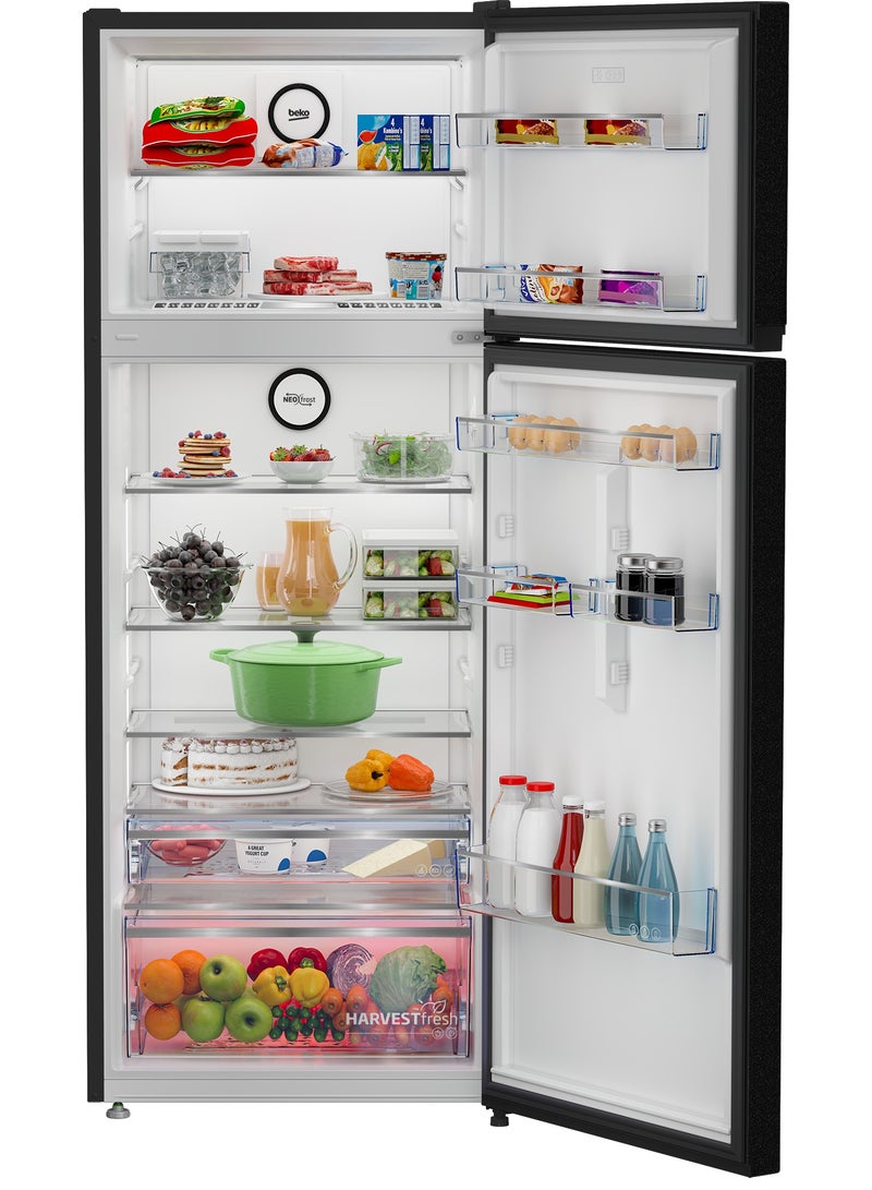 بيكو No-Frost Dual Cooling Refrigerator - 406 Litres - Pro Smart Inverter Compressor - Top Freezer - Black - RDNE455M20XBIDEGB 406 L RDNE455M20XBIDEGB Black  - Image 5