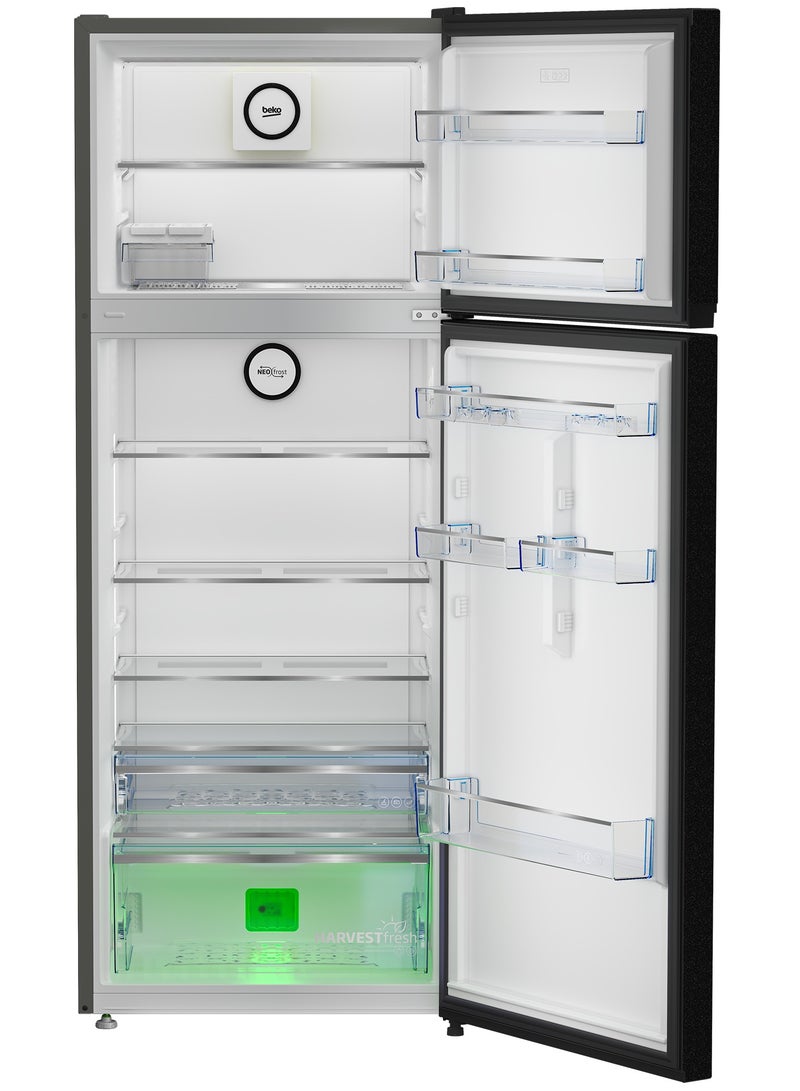 بيكو No-Frost Dual Cooling Refrigerator - 406 Litres - Pro Smart Inverter Compressor - Top Freezer - Black - RDNE455M20XBIDEGB 406 L RDNE455M20XBIDEGB Black  - Image 3