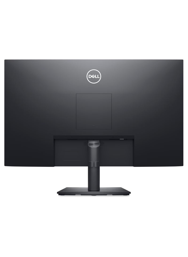 DELL - 27" Inch Monitor - Full HD 1080p (1920x1080) VA, 75Hz Refresh Rate, 5ms Respose Time, Anti-glare VGA, DisplayPort 1.2, Backlight Technology Edge LED - E2725H | Black - Image 1
