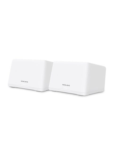 Tri-Band BE9300 Whole Home Mesh Wi-Fi 7 System | 6GHz Band | Full 2.5Gbps WAN/LAN Ports | 6000ft2 Coverage | Connect Over 200 Devices | Easy App Control | Parental Controls | New Device Access Alert(Halo H47BE-2 pack) White