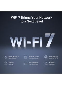 MERCUSYS TBE9300 Tri-Band Wi-Fi 7 Router|6GHz Band|Speeds up to 9.3 Gbps|Full 2.5Gbps Ports|6× Omni Directional High-Gain Antennas|Multi-Link Operation|320 MHz Channels(MR47BE) Black  - Image 5