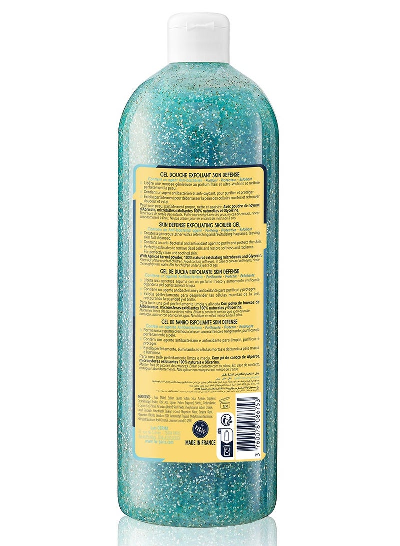 Fair and White - Laboderma Anti-Bacterial exfoliating shower gel 614 940ml - Image 1