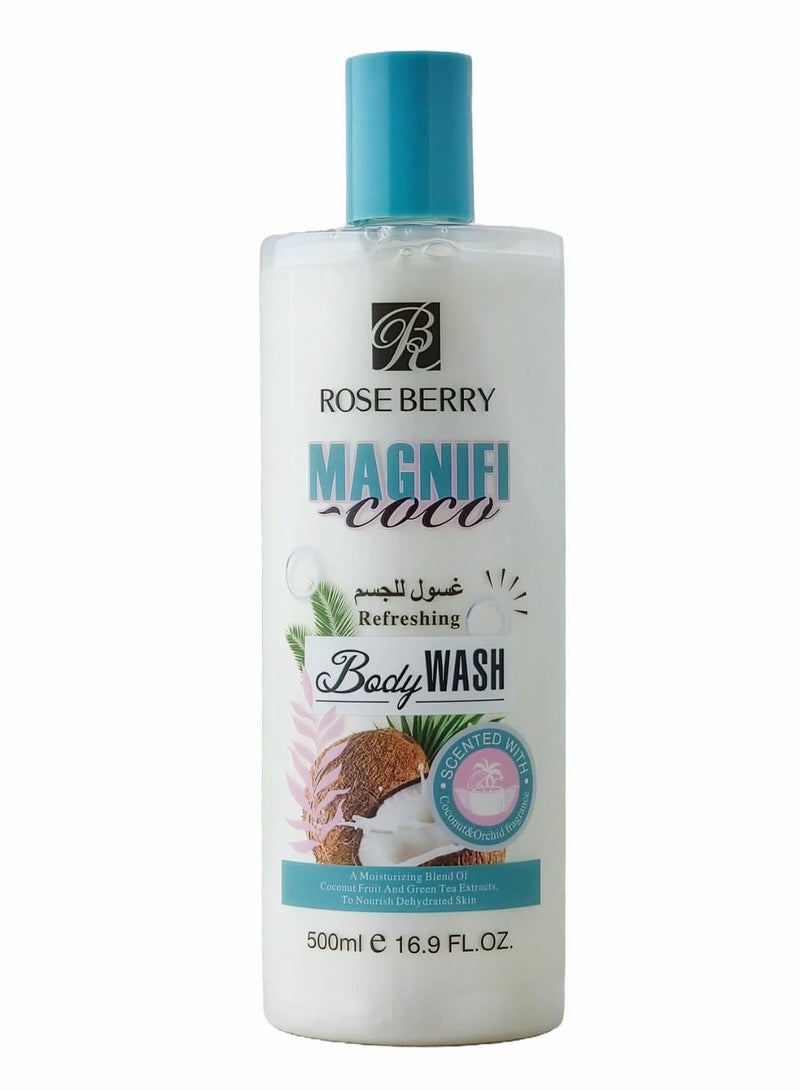 روز بيري Magnifi-Coco Refreshing Body Wash 500ml 
