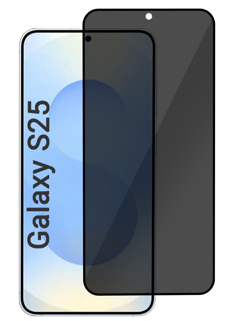 مارجون (for Samsung Galaxy S25 ) Privacy Screen Protector Anti-Bubble, Shock-Proof, High Durability Clear - Image 1