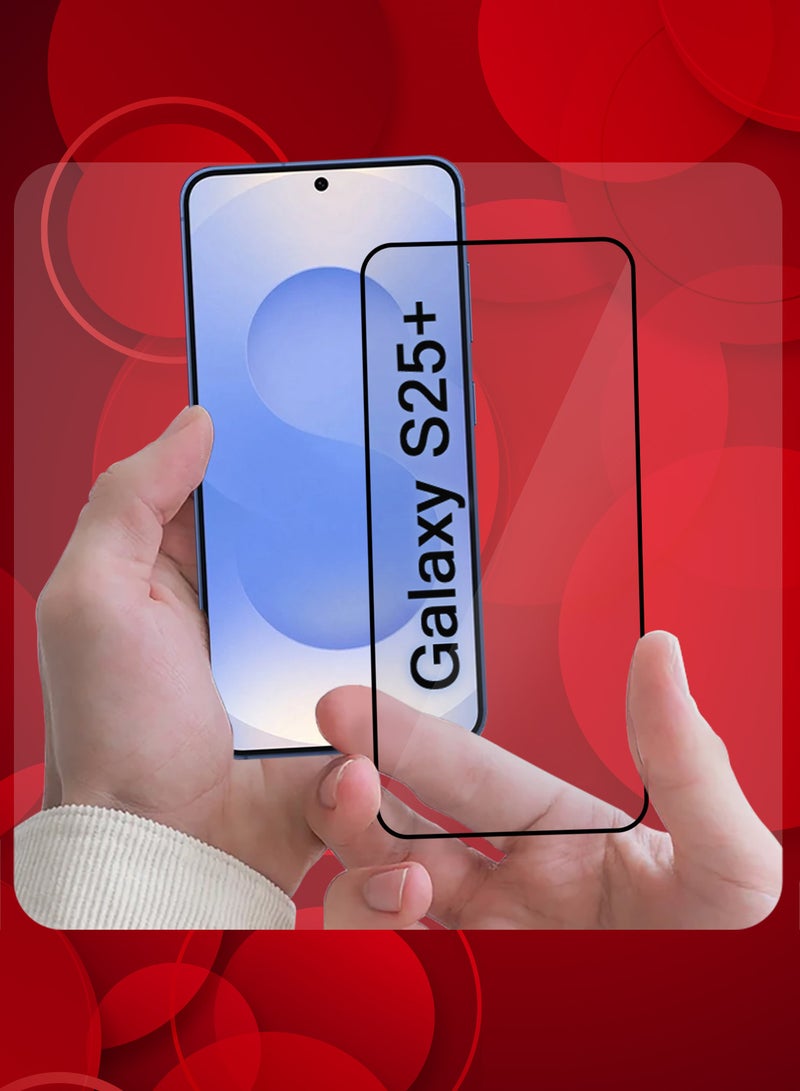 MARGOUN (for Samsung Galaxy S25 Plus Tab) 2Packs Premium Screen Protector Full Coverage, Scratch-Resistant Anti Bubble Clear - Image 2