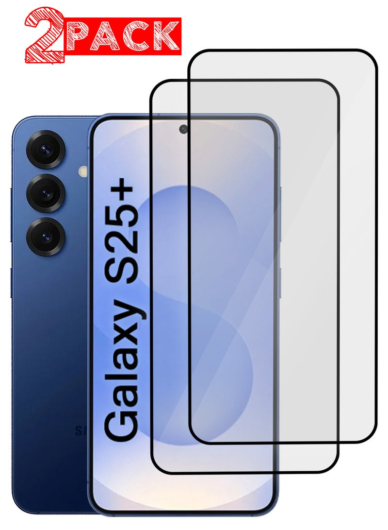 MARGOUN (for Samsung Galaxy S25 Plus Tab) 2Packs Premium Screen Protector Full Coverage, Scratch-Resistant Anti Bubble Clear - Image 1